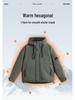 Men's Winter Thickened Down Jacket: Trendy, High-End Workwear for Cold Weather