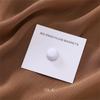 New 54color Matte Silk Scarf Hijab Magnet Brooch Strong Magnetic Buttons Round Shawl Dual-use Collar Clip Cufflinks