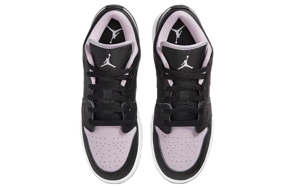 Jordan 1 Niskie SE Czarne Lodowy Fioletowy GS DV1333-051