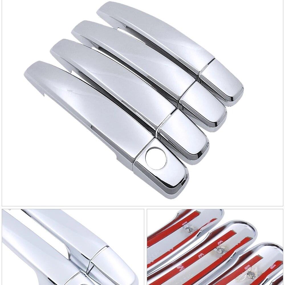 For Chevrolet New Sail 2015 2016 2017 2018  Luxuriou Chrome Door Handle Cover Trim Catch Car Styling Accessories Stickers