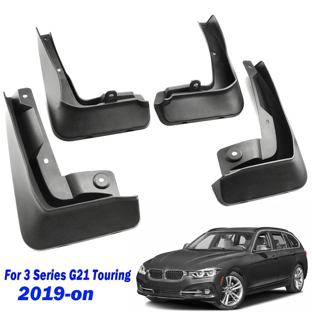 Skvettlapper foran bak Skvettbeskyttere Skjermskjermer for BMW 3-serie G21 Touring - Set Dirty Guards