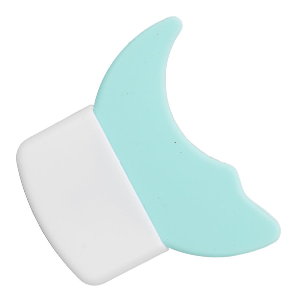 Eyelash Eyeline Guard Silicone Prevent Residue Resilient Two Curves Portable Mascara Applicator Shield for Beginners