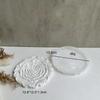 Handmade Creative DIY Flower Shape Tray Silicone Mold Jewelry Display Plate Mold DIY Storage Tray Plaster Dish Molds Clay Mould