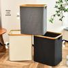 Foldable Cationic Storage Laundry Basket for Bathroom and Bedroom - High-Value Dirty Clothes Hamper and Organizer