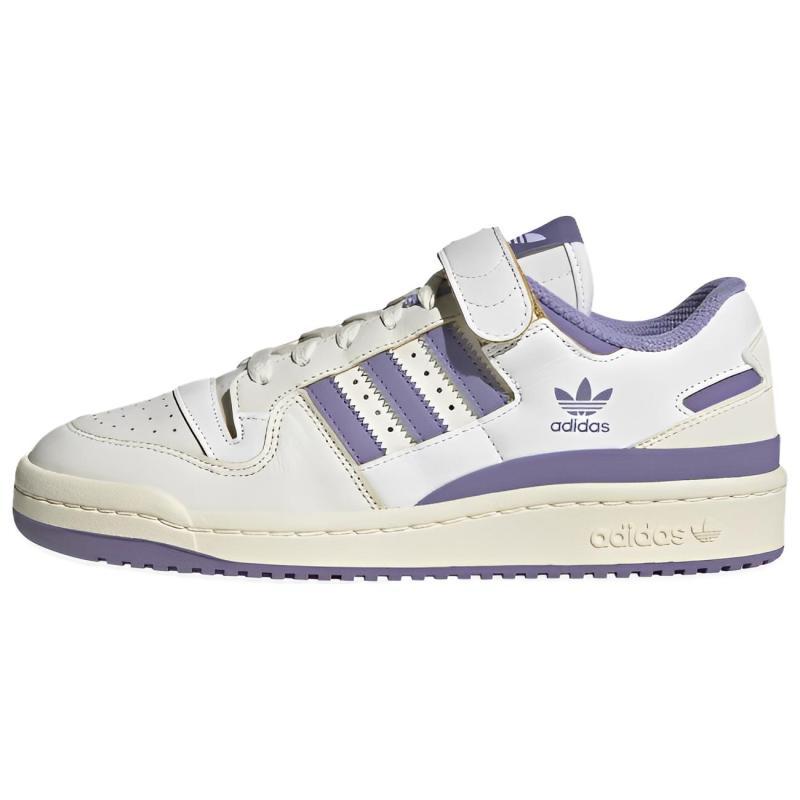 Adidas Women's Forum 84 Low 'Off White Purple' Women's Sneakers HQ4375