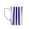 Spode Steccato Mug 350ml Narrow Stripe Cobalt Blue Ceramic Coffee Tea Cup