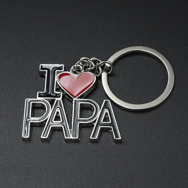 Gifts For Father's/Mother's Day Fashion Gifts Creative Stylish  Key Chain Alloy Key Ring Set