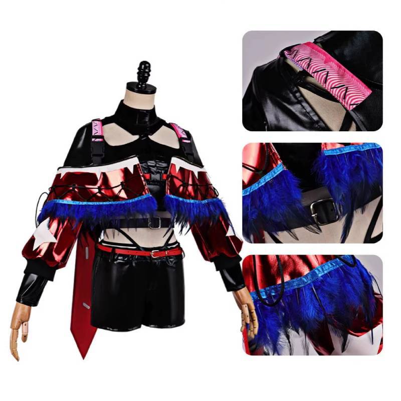 Delta Force Haiclaw Cosplay Costume For Anime Gaming Conventions With Polyester Fabric