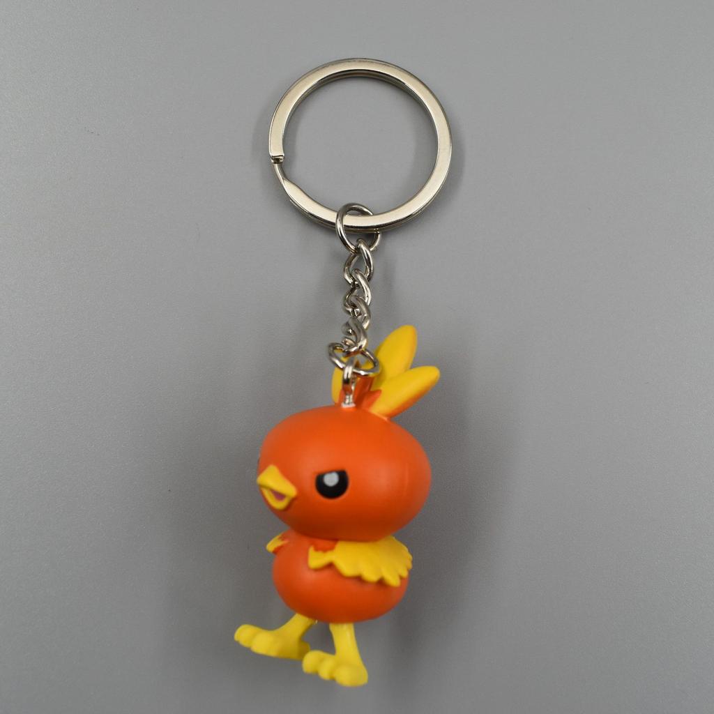 Cartoon Pokemon Pikachu Charmander Cubone Bulbasaur Kawaii Squirtle Keychain Pendant Bag Ornament Doll Children Birthday Gifts