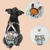 Pantalons Menstruels pour Animaux Yousheng Doux Respirants Confortables Impression Dessin Animé Chiot Chien Pantalons Physiologiques Accessoires pour Animaux