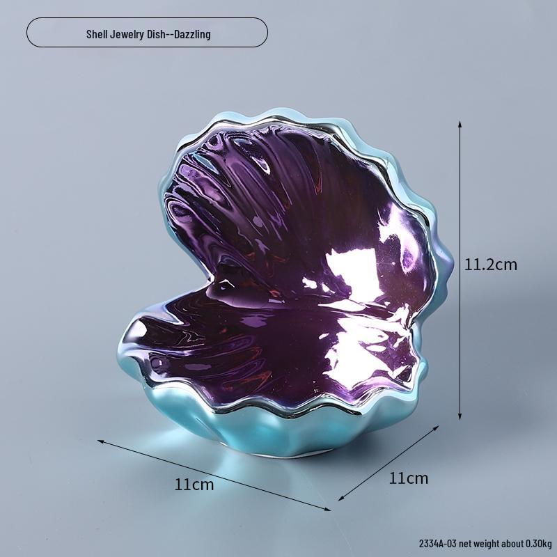 Veilleuse Céramique & Boîte à Bijoux - Décoration Aquarium Mignonne pour la Chambre des Enfants