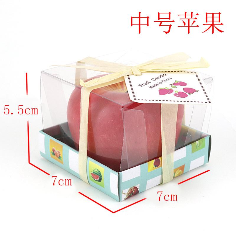 Creative Christmas Eve Gifts Apple Candles Fruit Candles Birthday Christmas Decorations Student Gifts
