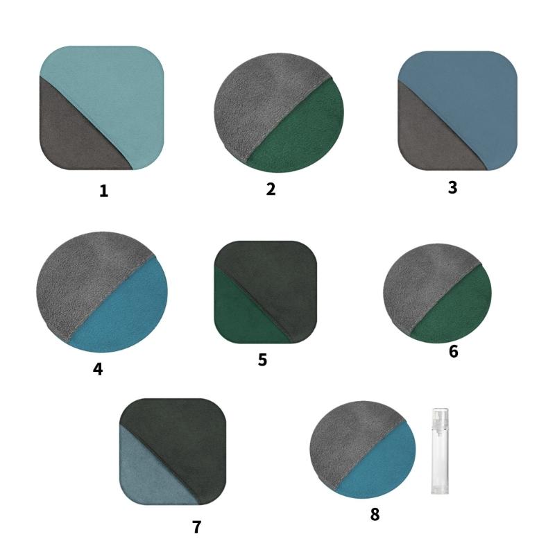 Efficient Microfiber Polishing Cloths Easy Storage Size Dusts Frees Fiber Cloth Upgrades for Clear Car Screens & Devices
