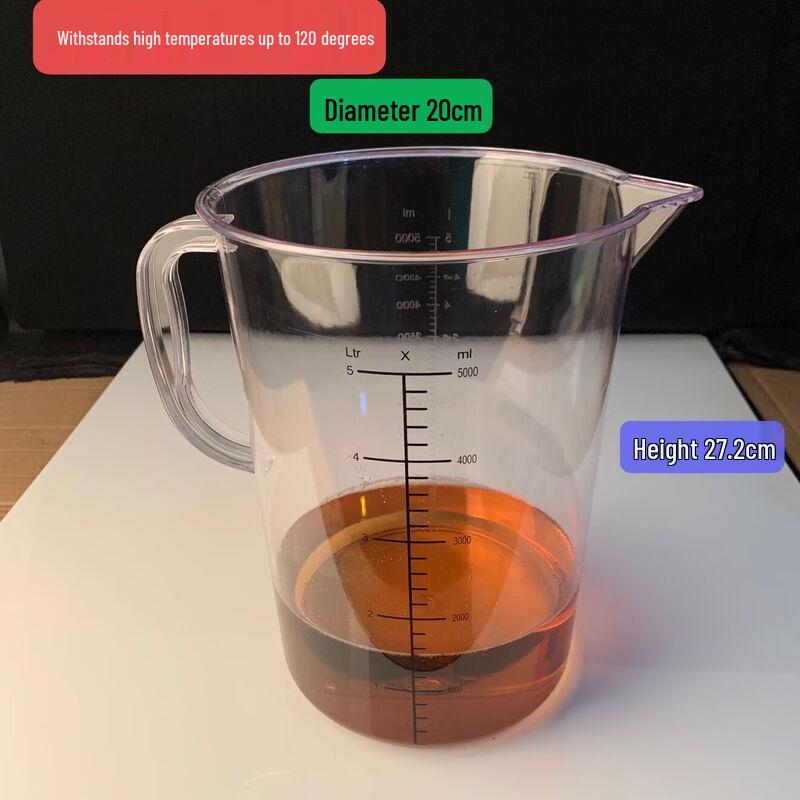 Wohe High-Temperature Resistant Acrylic Measuring Cup