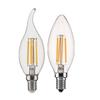 10pcs 6W 4W 2W E14 LED Bulb AC220/240V Filament Candle Light C35 Edison Glass Bulb Retro Antique Vintage Style Cold White Warm