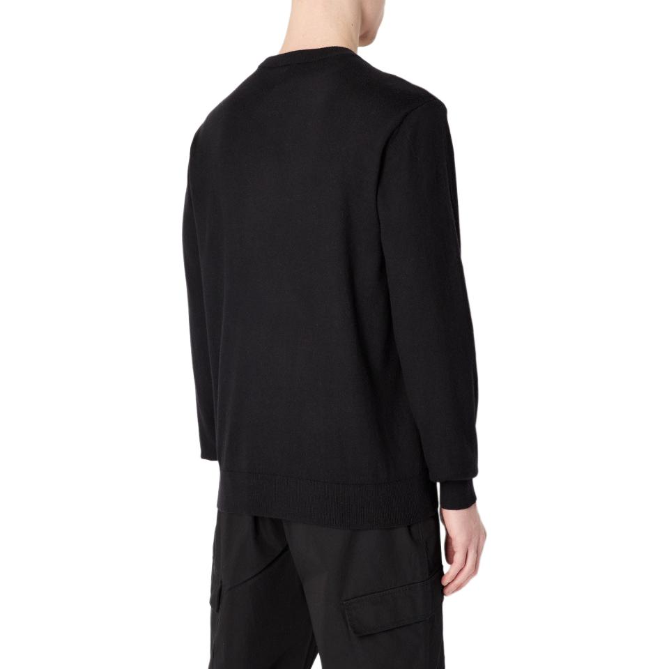 Armani Exchange Letter Print Crew Neck Pullover Long Sleeve Sweatshirt Men Sweatshirt 3RZM1A-ZM2HZ-1200