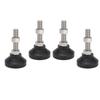 4PCS Furniture Leveling Mounts M12 Thread Table Chair Workbench Leveler Nylon Support Feet 50mm