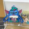 Stitch Plüschtier Tasche mit Canvas Innentasche für den täglichen Freizeitgebrauch
