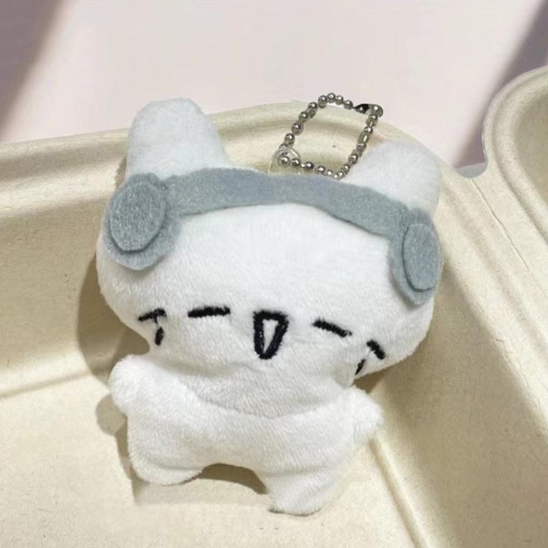 Stuffed Animals Plush Cute Cat Backpack Pendant Doll Girl Heart Super Cute Keychain Brithday Gift For Best Friend Or Children