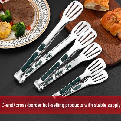 Koreanischer BBQ- und Brotclip aus Edelstahl zum Grillen und Kochen