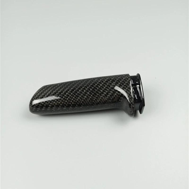 Carbon Fiber Schalthebel Handbremse Abdeckung Für BMW 3/4 serie X1 M3 M4 F80 F82 F48 E84 E90 F30 F31 F34 Auto styling Zugstange