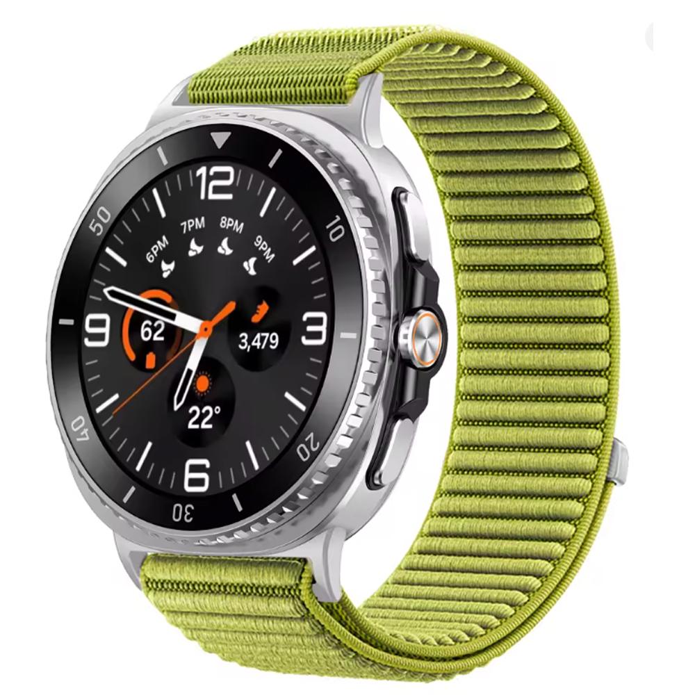 No Gaps Nylon Loop Strap for Samsung Galaxy Watch 8 Classic 46mm/Watch 8 44mm 40mm Braided Band Replacement Bracelet Belt Correa