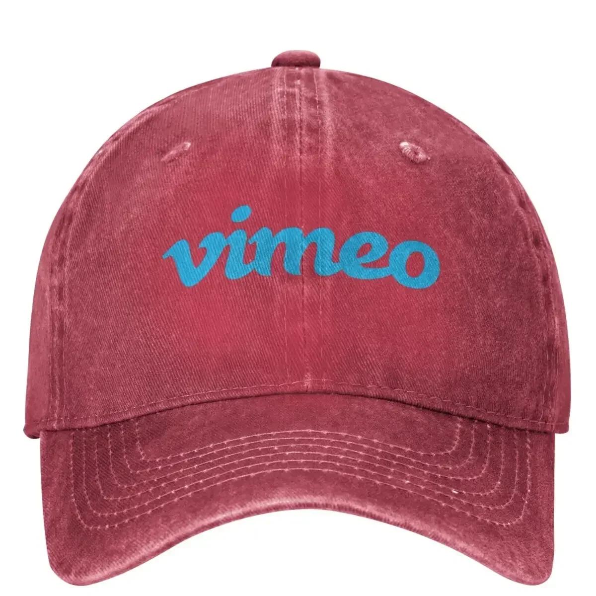 

Vimeoed American Video Movie Baseball Cap New York Tennis Skate Hip Hop Hats Summer Female Male Fashion Baseball Caps One Size