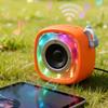Colorful Mini Bluetooth Speaker with Cool Outdoor Lights