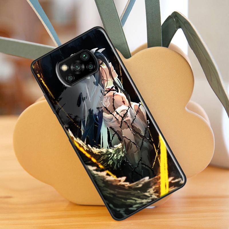 

Чехол Albedo Overlord аниме для POCO X3 Pro X3 GT F3 M3 M4 Pro для Xiaomi Mi 11 Lite Mi 11T Pro 10T, задняя крышка Mi 9Lite