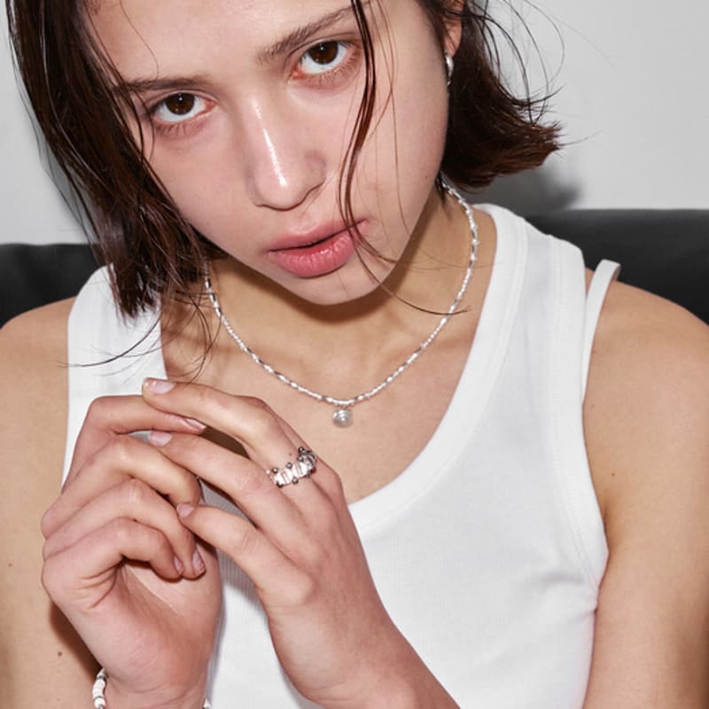 Dazzling Club Glass Ring (3 color)