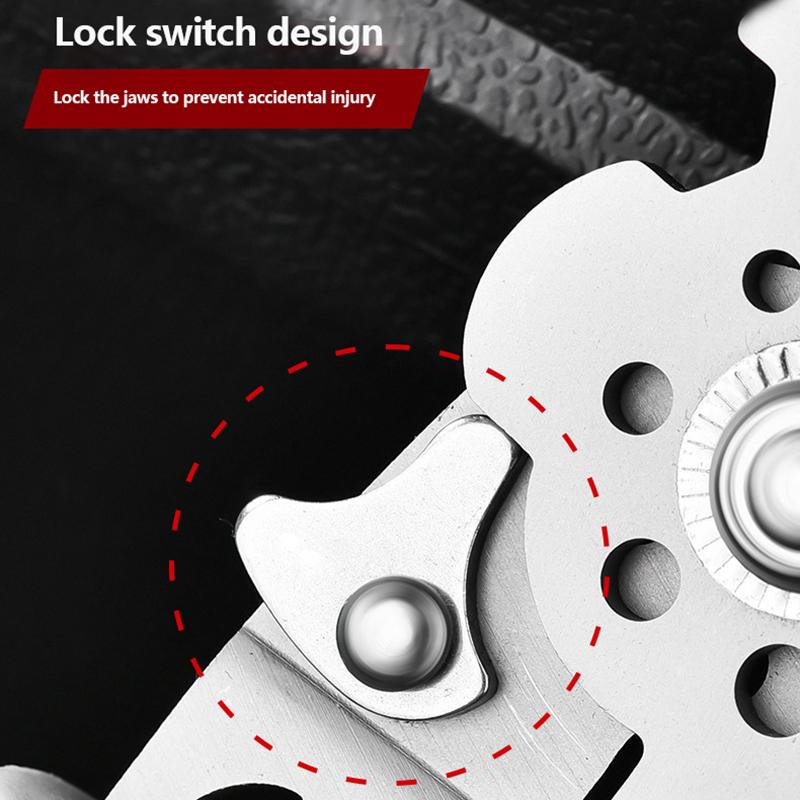 Clește de sertizare de tăiere a cablului de tăiere automată reglabilă pentru dezimbrare Clește pentru instrumente de reparare a firelor multifuncționale