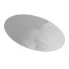 Motorcycle Oval Number Plate Aluminum 2.5mm Thickness Brushed  Rustproof   Number Plate