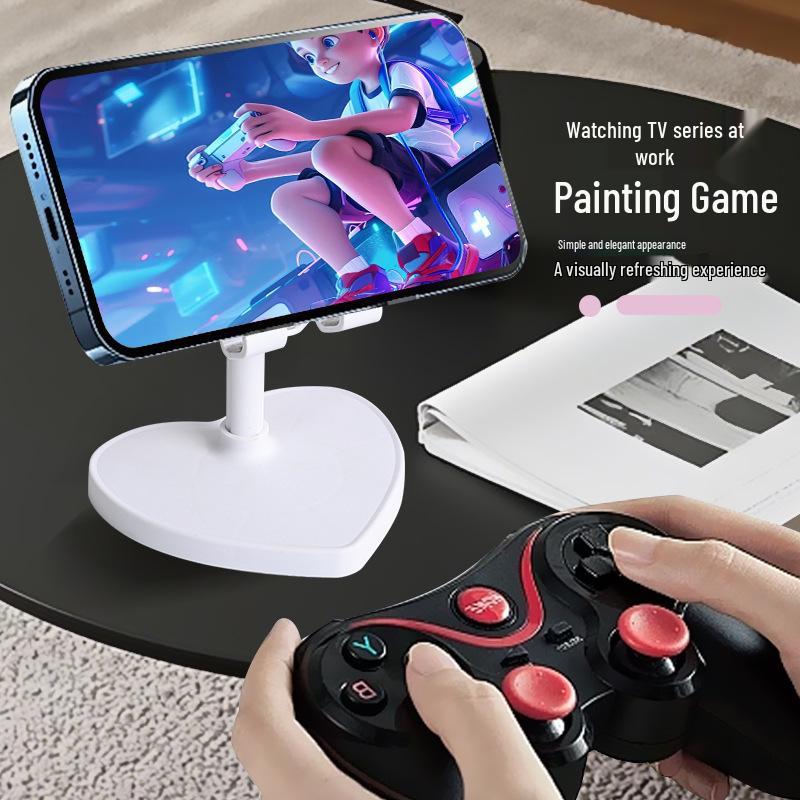 Adjustable Love Heart Desktop Phone & Tablet Holder Stand