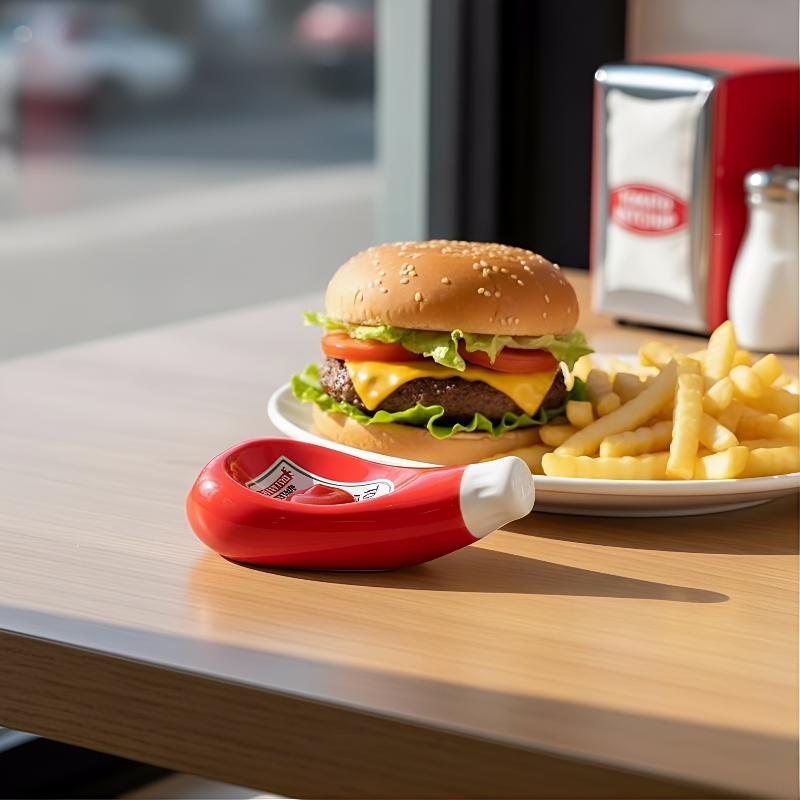 Cute Sauce Dipping Bowls Creative Ketchup Mustard Mayonnaise Wasabi Dipping Dishes Mini Sauce Plates For Sushi Dumplings Snacks