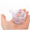 HEALLILY 100 Pieces Epoxy Mixing Cups Plastic Clear Measuring Cups for Resin Epoxy Paint DIY Disposable Mixing and Stirring Cups 40ml