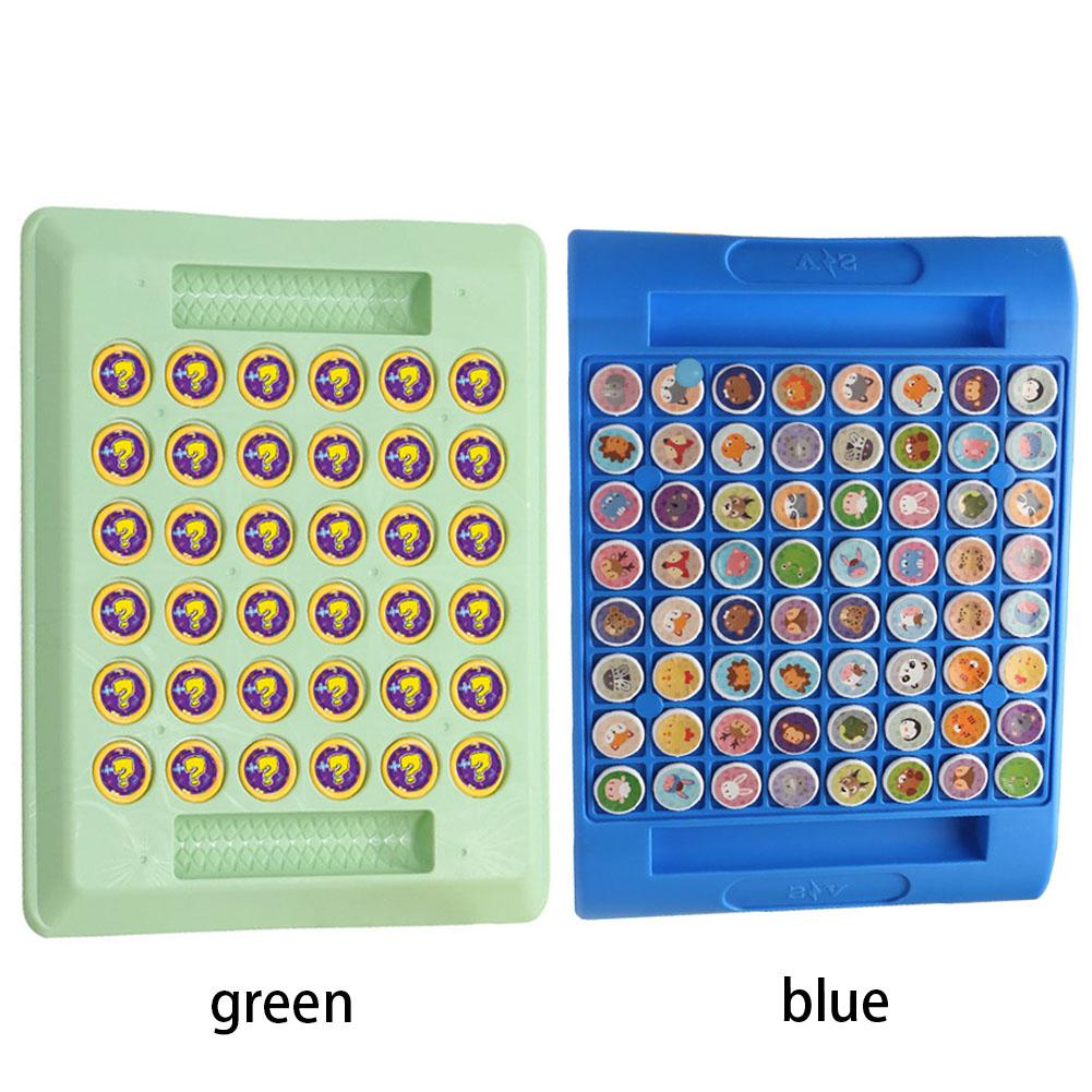 Animal Flip Chess Classic Strategy Board Game Two-Player Animal Flip To Win Memory Game Educational Party Toy for Family