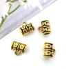 Antique Gold Alloy Metal Charm Pendant CharmClip Clasp Bail Beads Hanging Connectors for DIY Bracelet Necklace Jewelry Making