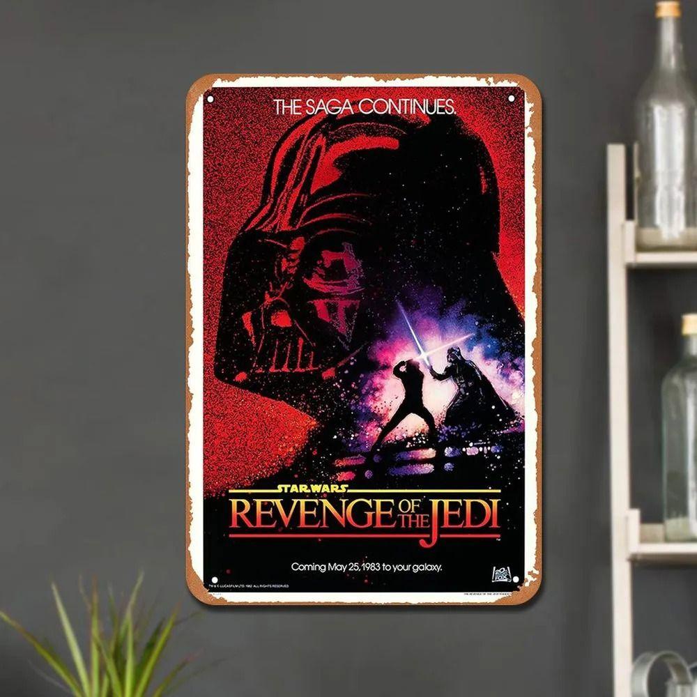 Vintage metal plate from the movie, rectangular iron painting, Wall painting, Home decor for bar