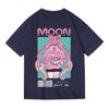 Summer Streetwear Sailor Moon Anime Graphic T Shirts Men's Clothing Y2k Loose Casual Women's Short Sleeved Tops