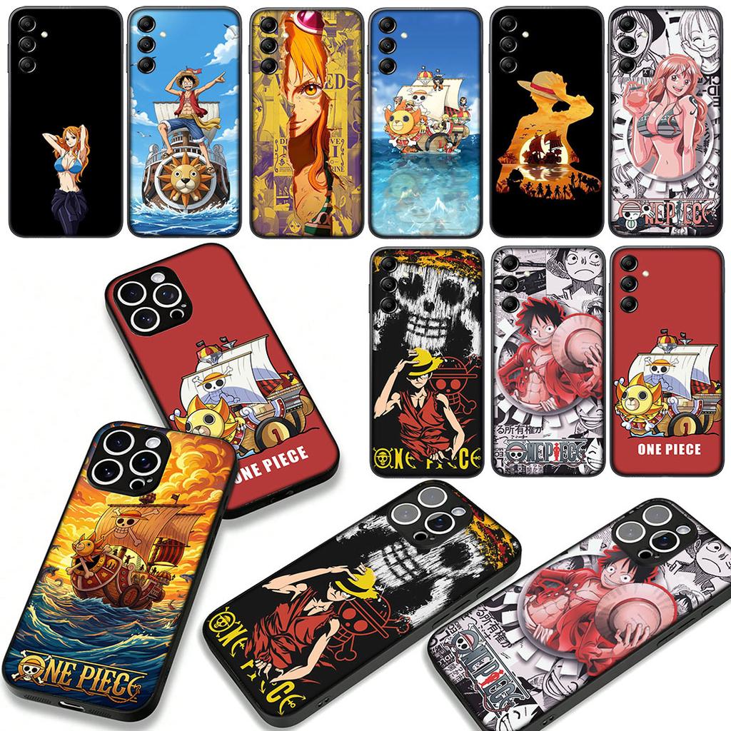 ONE Nami PIECES Thousand Sunny Luffy Case for Motorola Moto G54 G05 G24 G55 G85 G15 G57 G86 Power Edge 50 30 Fusion neo Pro