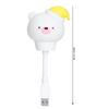 Cute Animal Shaped Night Light USB LED Soft Cartoon Baby Nursery Sleeping Lamp Kid Gift