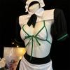 Hot Erotic Sexy Anime Bunny Girl Cosplay Lingerie Maid Role Play Bikini Unifom Apron Set Nightclub Costumes