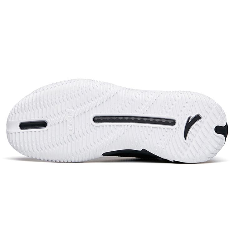 Anta Reverse Blade Low Basketball Shoes Men Sneakers Black 112121616S-2