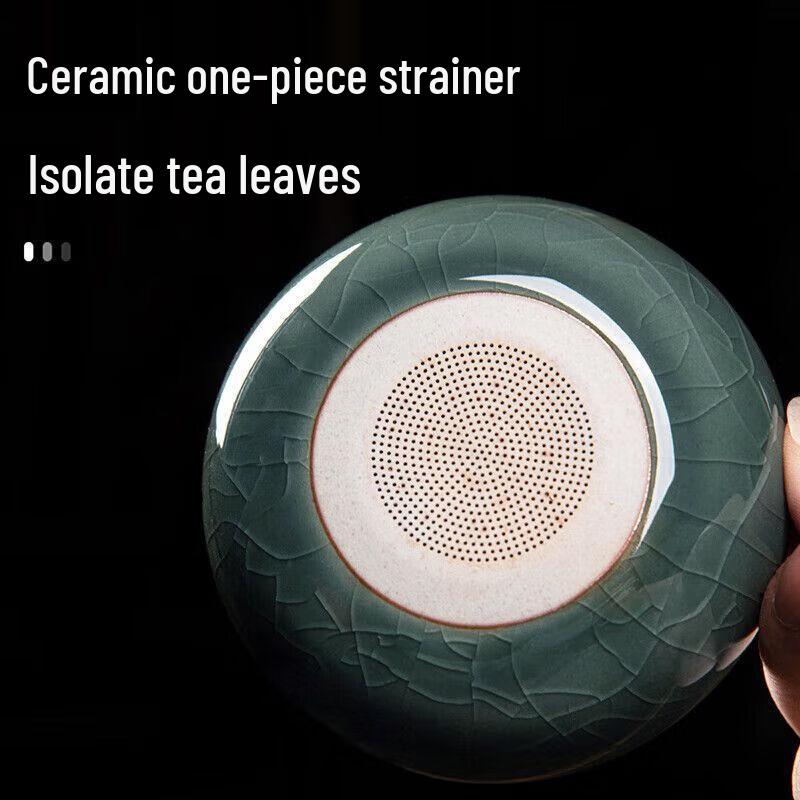 Traditional Ge Kiln Ceramic Kung Fu Tea Set