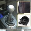 Compatible Gear Shift Knob & Leather Dust Cover for 0418 New/Old Model Manual Transmission Lever