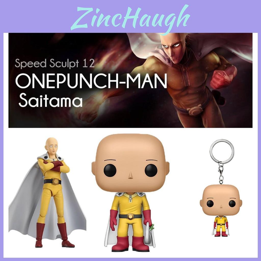 One Punch Man Saitama Pvc Figure Cute Cartoon Animation Toy!