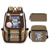 Animation Cartoon Peripheral Printing Children'S Backpack Campus Large Capacity Primary And Secondary School Students Schoolbag Three-Piece Set