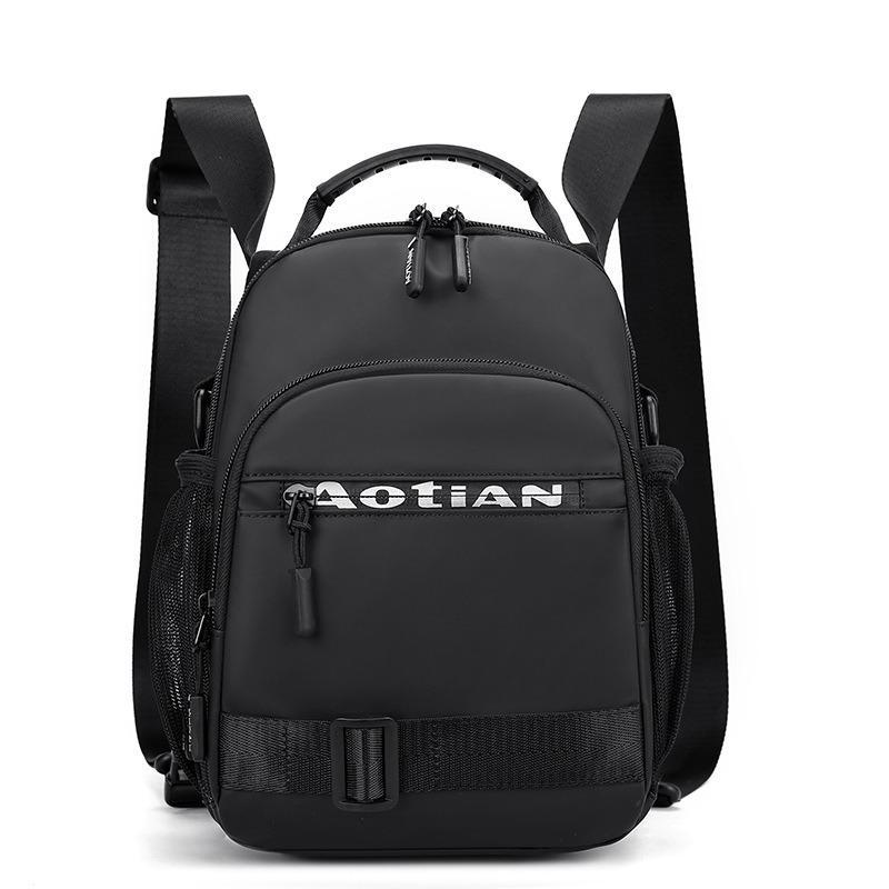 Men's Multifunctional Shoulder Bag New Casual Commuter Backpack Business Crossbody Bag Outdoor Handbag