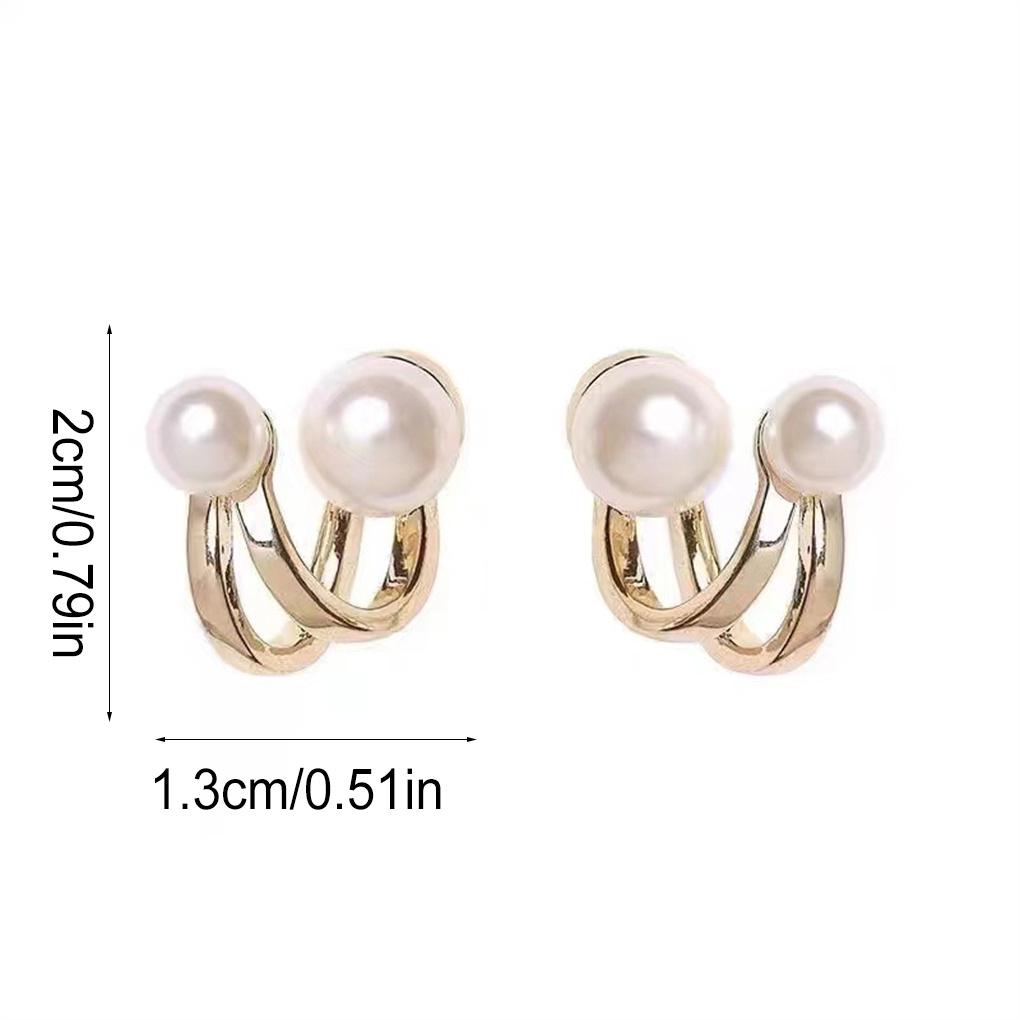 1 Paar Damen Ohrringe Braut Geburtstag Jahrestag Büro Mädchen Ästhetische Ohrstecker Schmuck Freundin Geschenk Accessoires