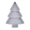 Christmas Tree Shaped Living Room Candy Snacks Nuts Snack Compartmentalized Fruit Tray Home Kitchen Supplies Breakfast Plate Tray Tableware